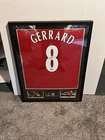 Steven Gerrard Signed Liverpool #8 Jersey Beckett BAS Auth Soccer UCL Final 2005