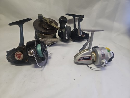 BRIGANTINE GARCIA MITCHELL FISH MASTER BERKLEY SPINNING REEL LOT 4 - Picture 1 of 10