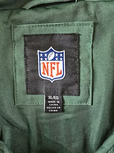 Green Bay Packers Jacket XL Green Full Zip Softshell Pockets Lined GIII NFL Read - Picture 4 of 22