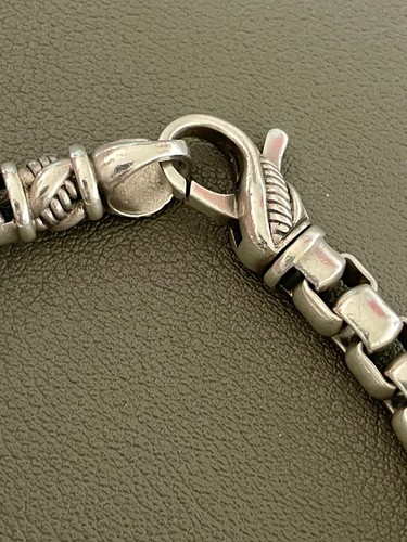 JAI John Hardy Sterlingsilber 7 mm Box Kette Armband - 8,75 Zoll (H47) - Bild 3 von 7