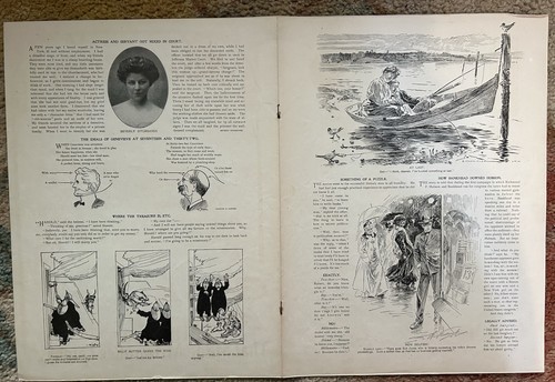Great! 1906 Judge Mag CF Illustration PROFITEERS After S.F. EARTHQUAKE! - Picture 5 of 5