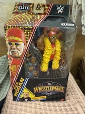 WWE Wrestlemania Vegas Elite Hulk Hogan 6” Figure Howard Finkel BAF HULKAMANIA
