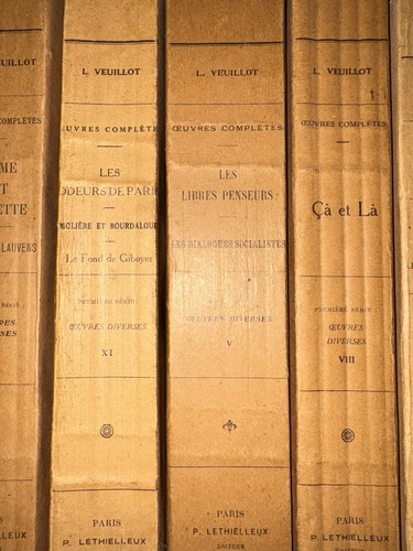 Louis Veuillot - Gesamtwerke 1924 usw. - Bild 3 von 10