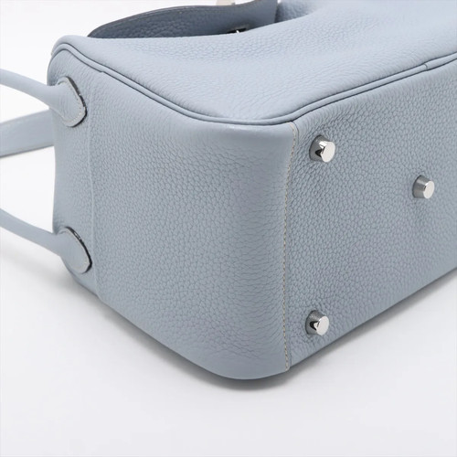 Hermès Lindy 26 Taurillon Clemence Blue Lin Silber Metallbeschläge □Q:2013 - Bild 4 von 17