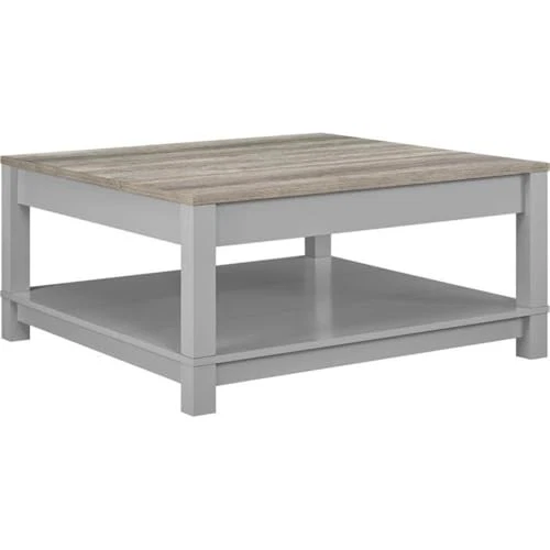 Ameriwood Home Carver Coffee Table, Gray - Image 4 of 4