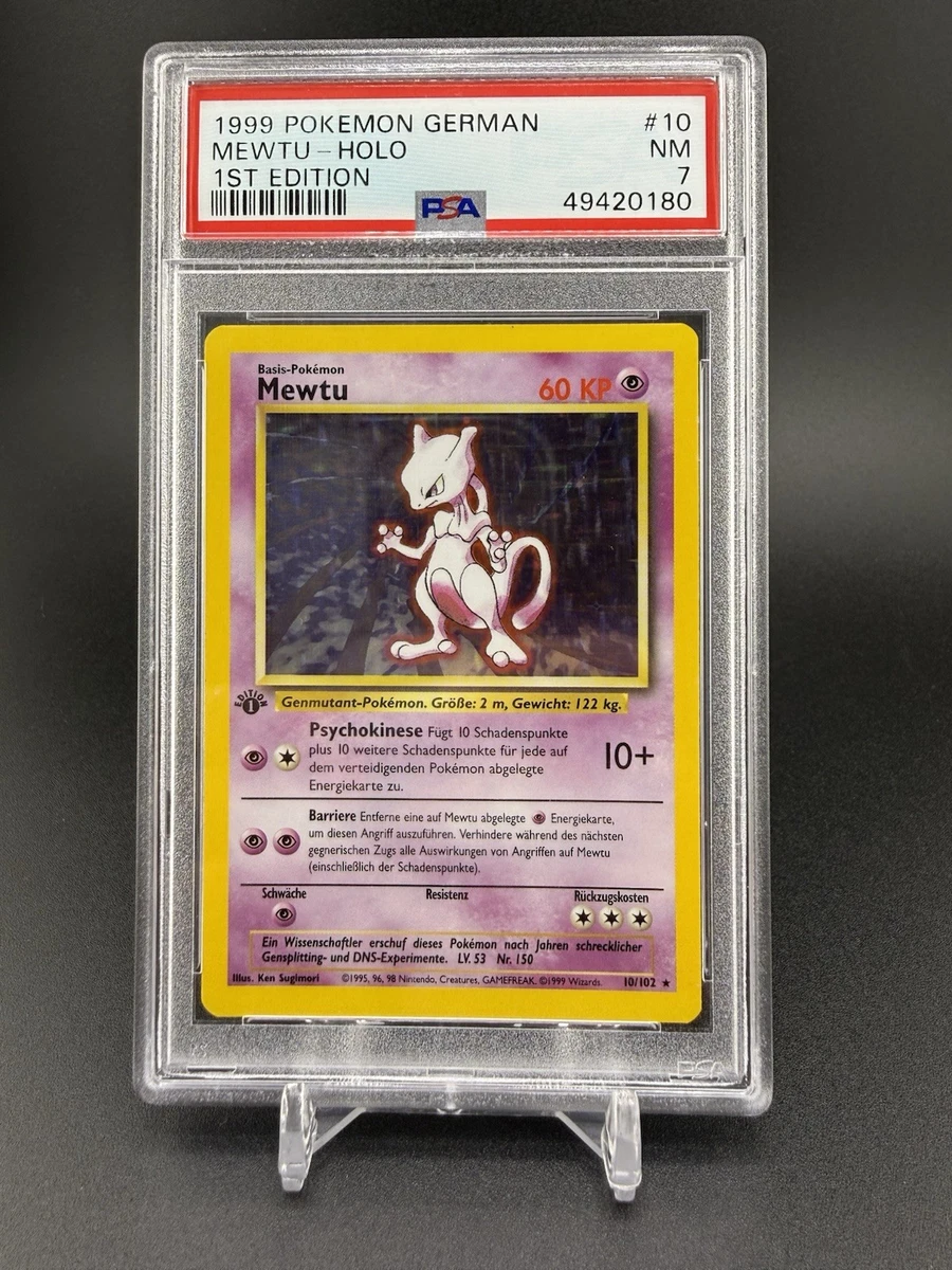 Individual Trading Card Games Pokémon TCG German 1st Edition for