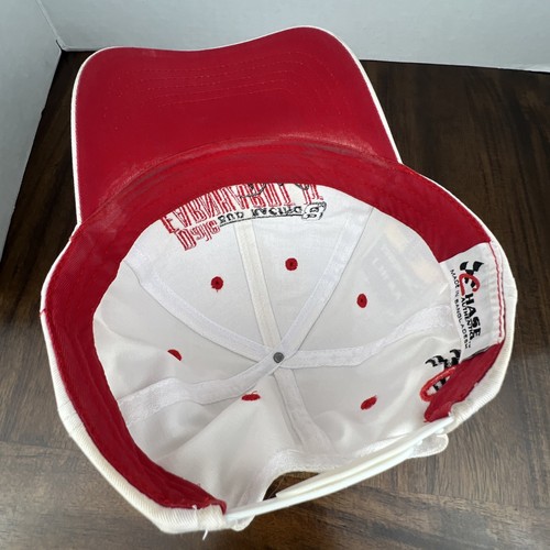 Chase Authentics Budweiser Racing Dale Earnhardt Jr. #8 Nascar Hat Red - Picture 13 of 13