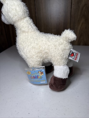 Ganz Webkinz Llama HM432 White Plush Stuffed Animal with Code Tags - Picture 2 of 7