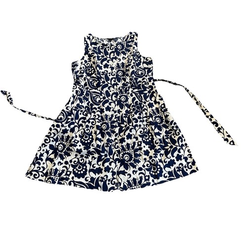 Talbots Poplin Fit & Flare 100% cotton button down Floral Dress Plus Size 18 - Picture 10 of 13