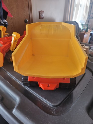 Vintage Fisher Price Muldenkipper 302 & Planierraupe 329 Husky Helfer + - Bild 7 von 14