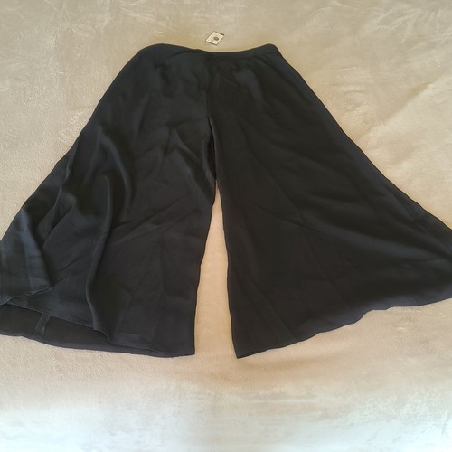 City Chic Nouveau Tie Pants - Black Plus 14W - Picture 9 of 10