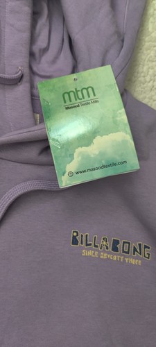 Billabong Men's Light Purple Skater Pullover Hoodie US Size M NWT - Picture 8 of 11