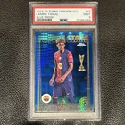 Topps Chrome UEFA Future Stars Lamine Yamal #27 Blue Prism /150 PSA 9