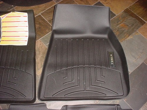3 rare,unused "TESLA" branded WEATHERTECH 444582 floor mats TESLA MODEL S F&R - Foto 5 di 20