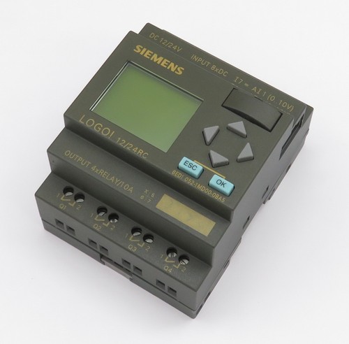 SIEMENS LOGO! 12/24RC Logikmodul 6ED1052-1MD00-0BA5 Logic Module E-Stand: 04