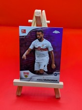 2022-23 Topps Chrome Bundesliga - Josha Vagnoman #90 Purple Refractor /299 (RC)