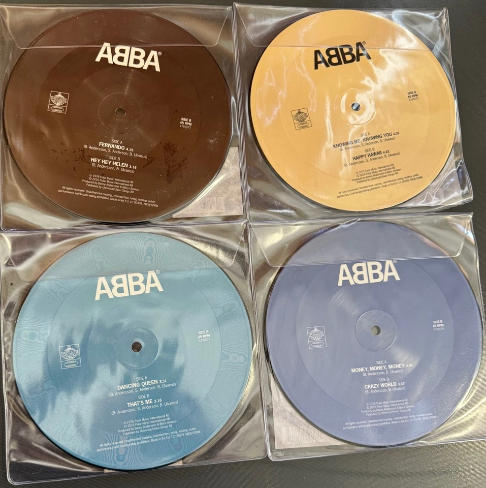 ABBA -ARRIVAL 7" PICTURE DISC COLLECTION - NEW AND FACTORY SEALED - Image 2 of 2