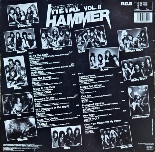 Metal Hammer - Sampler (1985) RCA Vinyl LP - Bild 2 von 5