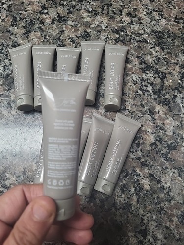 Nuovo Jose Eber lotto di 10 dimensioni da viaggio ciascuna 1,0 oz lozione per il corpo royale rose 1,25 oz - Foto 4 di 6