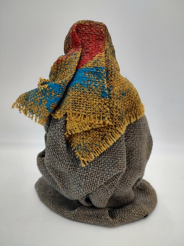 Kurt Adler 3 pc Nativity Mary Joseph Jesus Cloth Mache Clothtique Japan Vintage - Picture 11 of 20