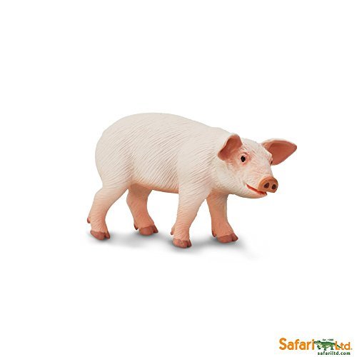 Миниатюрная фигурка поросенка ручной росписи Safari Ltd
