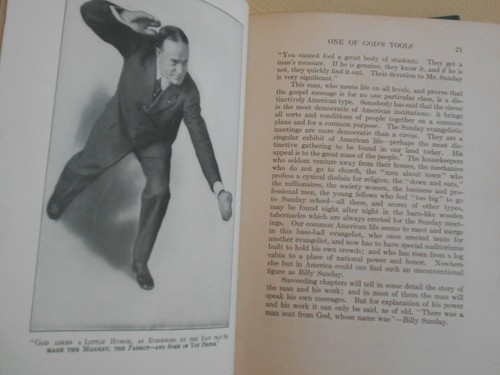 Billy Sunday The Man and His Message Gospel 1914 Wm Ellis *shipping included!* - Picture 11 of 12