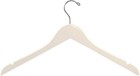 Wood Standard Hangers 50 Ivory Wooden Dress Shirt Top Clothes Clothing 17"