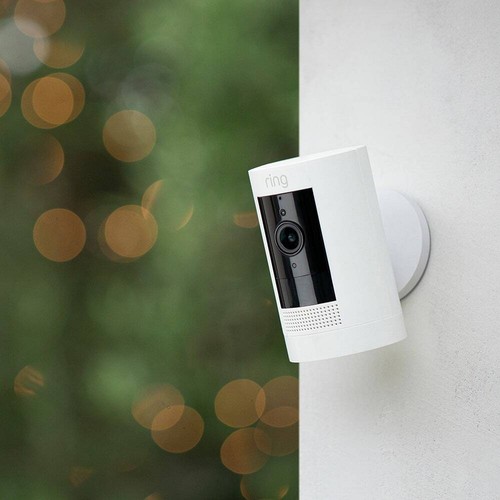 ANILLO STICK UP CAM BATERÍA CÁMARA HD EXTERIOR INALÁMBRICA ALEXA 3ª GENERACIÓN - NEGRO BLANCO - Imagen 8 de 13