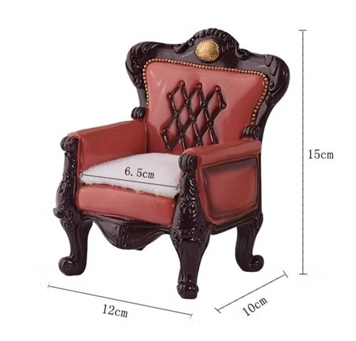 1:6 Scale Chair Resin Furniture Sofa Stool For 12'' Soldier Figure(No Figure) - Picture 6 of 19