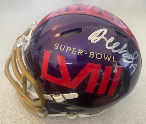 DEEBO SAMUEL SIGNED AUTO SUPER BOWL MINI HELMET BECKETT/BAS SAN FRANCISCO 49ERS - Picture 6 of 7