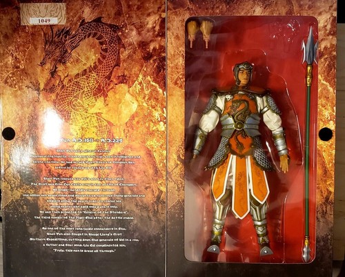 🇨🇳 Figuras Romance de los Tres Reinos 3 Generales Tigre escala 1/6 SEA INTL - Imagen 4 de 7