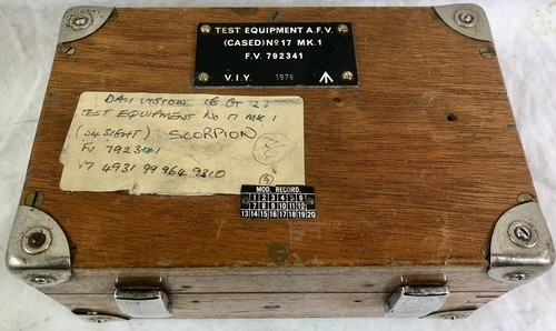 SCORPION TANK SIGHT TEST EQUIPMENT, British Army, A.F.C. VEHICLE, 1976 - Picture 18 of 18