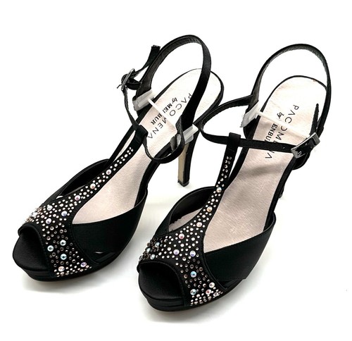 Menbur Damenschuhe Schwarz Gr. 37 Schuhe Frauen High heels - Bild 3 von 6