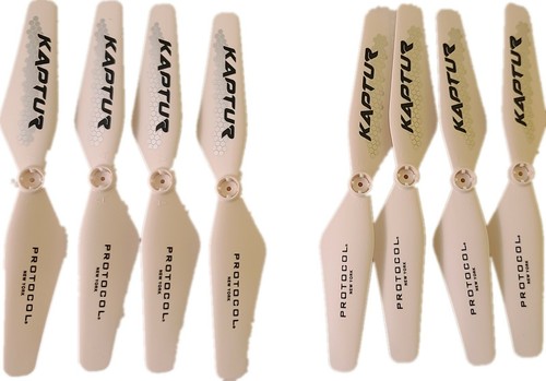 8x NEW OEM PROTOCOL Kaptur GPS II Wi-Fi Drone Blades Propeller 4xA 4xB - Picture 1 of 3