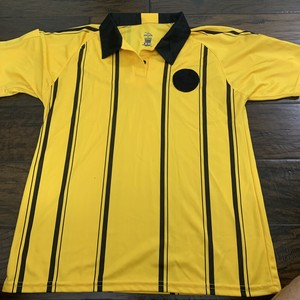 Yellow Black Soccer Rugby Jersey