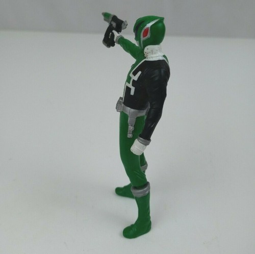 Figura Bandai Power Ranger Light Patrol SPD Green Power Ranger con pistola 3,75" - Imagen 5 de 7