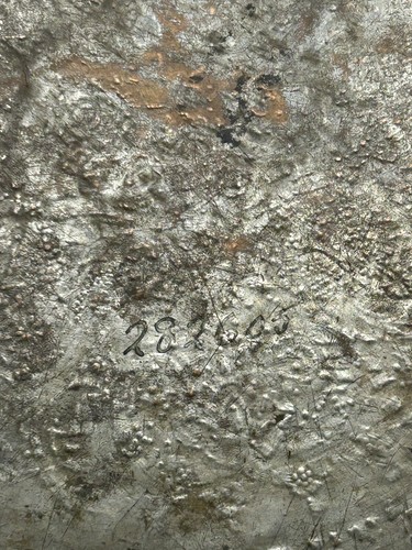 Vintage Persian Brass Handcrafted Tray 12.5 inches Beautiful To Display - Picture 11 of 18