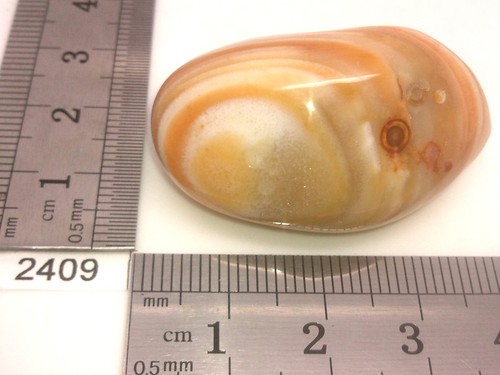 Agate Bahia 20,7g pierre roulee mineraux lithotherapie reiki collection déco - Picture 1 of 3