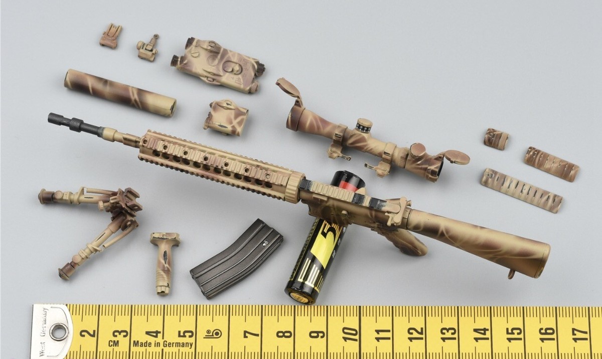 MK12 Sniper Rifle for DAMTOYS 78084 Operation Red Wings Navy