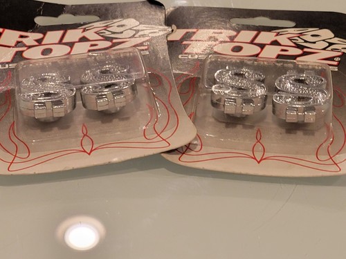 TRIK TOPZ Custom Valve Caps, Plastic Dollar Signs For Car Motorcycle, New - Picture 3 of 8