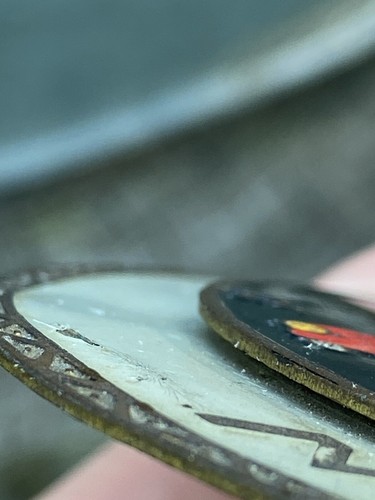 Le Mans Rare 24 Heures Du Mans Brass And Enamel Domed Grille Badge - Foto 11 di 14
