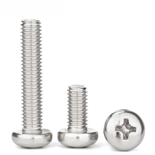 Tornillo de máquina Phillips Pan 316 tornillos de acero inoxidable pernos de cola plana M5 M6 M8 - Imagen 3 de 7