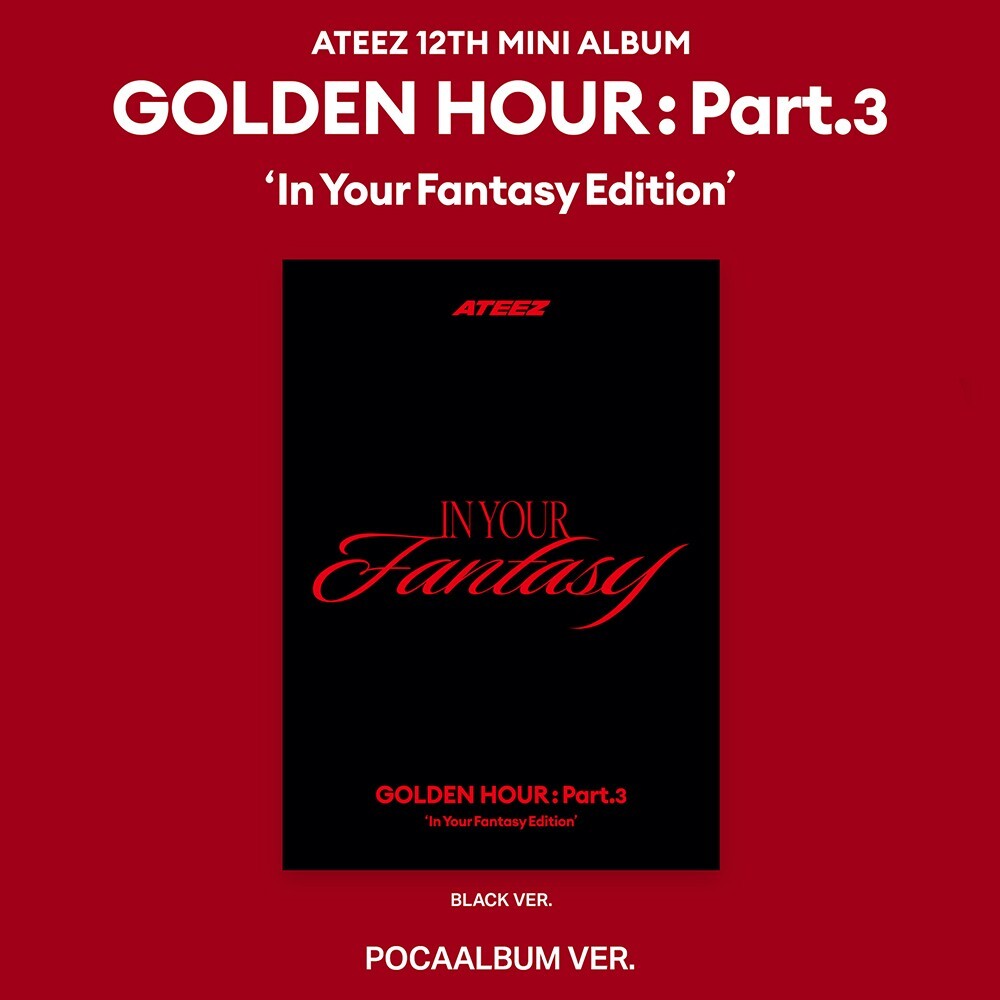 ATEEZ ヨサン 直筆サイン入り ポストカード GOLDEN HOUR Ateez - 