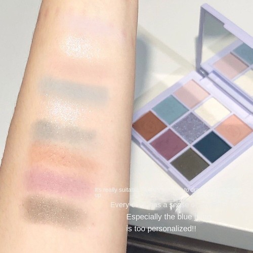 With Mirror Makeup Dispensing Box Shadow Powder Cosmetics Palette Lady - Picture 6 of 15