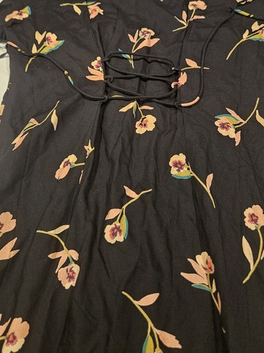 NUEVO Maxi Vestido Billabong "Sweet To Me" Negro Pequeño/8 - Nuevo con Etiquetas - Imagen 7 de 11