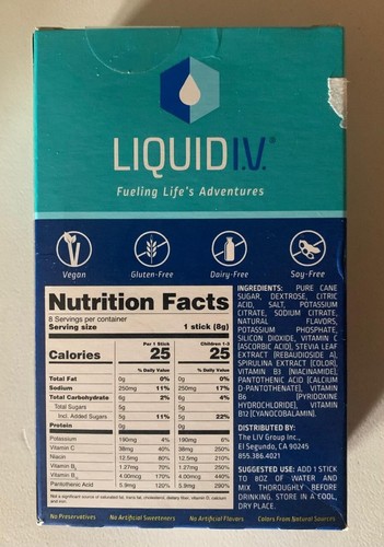 x3 Liquid I.V. Hydration Multiplier KID'S Electrolyte Drink Mix 2 diff flavors - Picture 5 of 15
