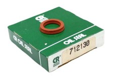 Chicago Rawhide 712130 Viton Block Vee Packing Seal 0.125" W Fluorcarbon Rubber