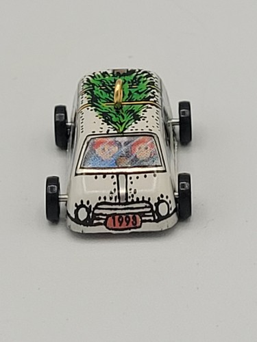 Hallmark Keepsake Miniature Christmas Ornament - On the Road - 1993 - MIB - Picture 3 of 8