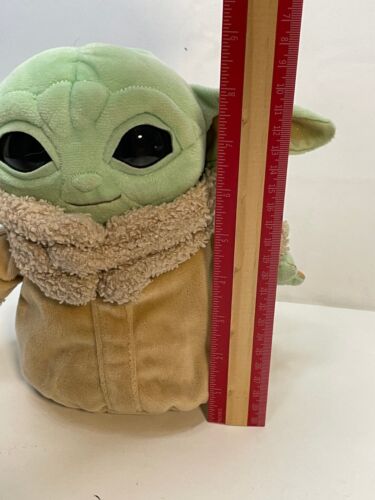 Baby Yoda Grogu 12" peluche sacchetto fagioli Mandalorian Mattel 2021 set di 2 - Foto 20 di 20