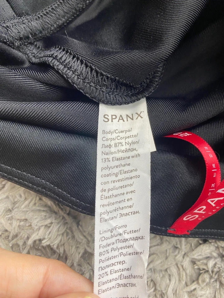 Леггинсы женские Spanx Moto искусственная кожа XS черные без застежек Grudge Whimsy брюки для йоги - Изображение 4 из 4